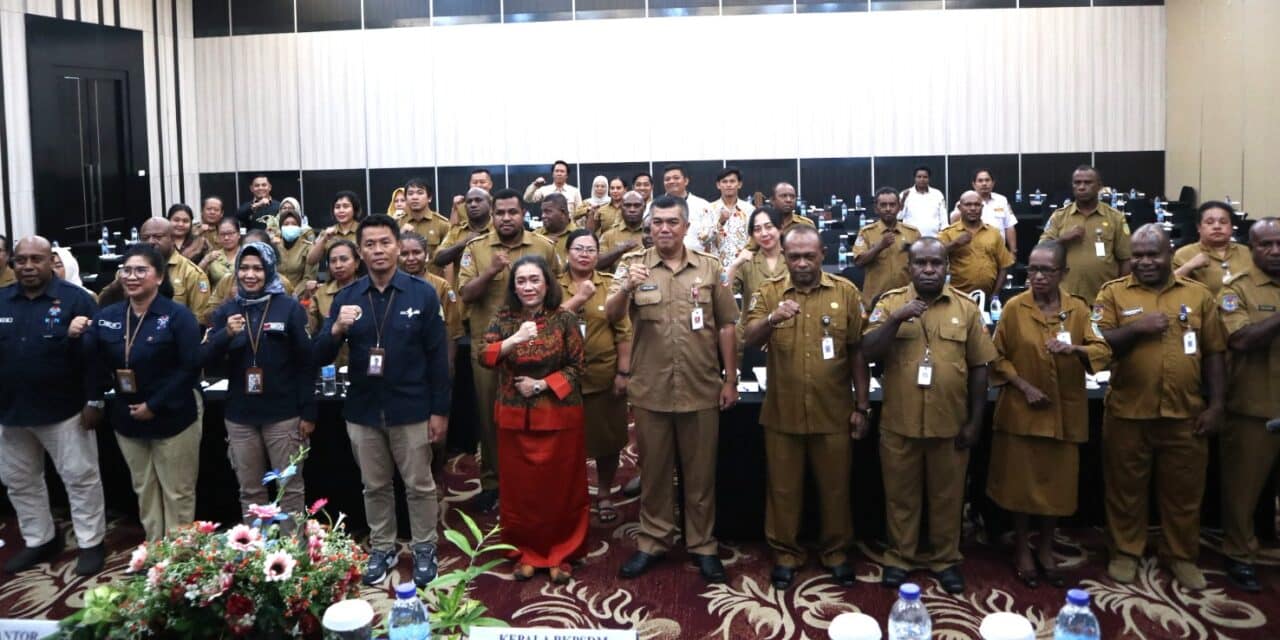 BKPSDM Papua Tengah Gelar Rakornis Tingkatkan Kualitas Layanan Kepegawaian