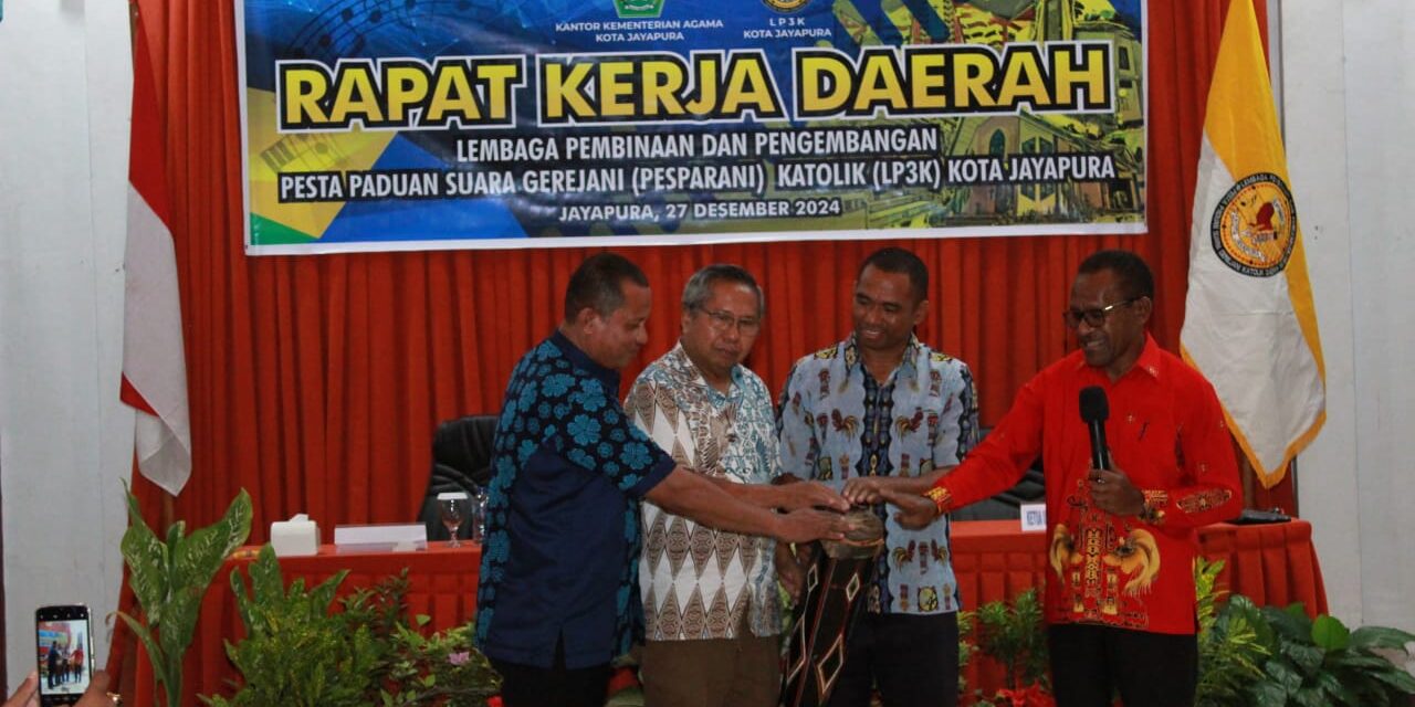 LP3K Kota Jayapura Tetapkan Gelar Pesparani Juni 2025