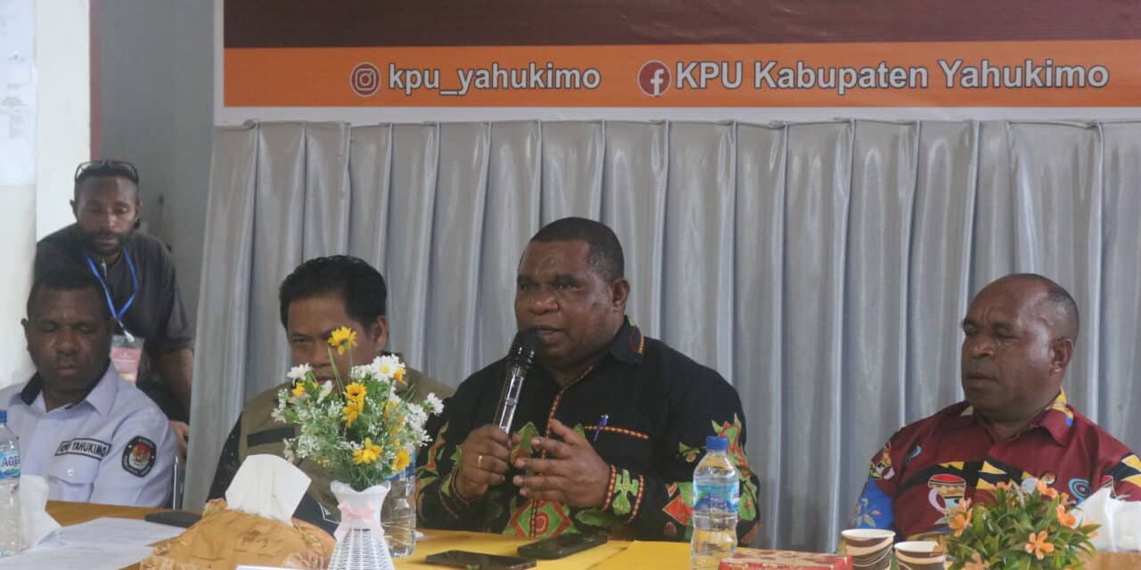 KPU Papua Pegunungan Tegaskan Sistem Noken Hanya Terjadi di TPS