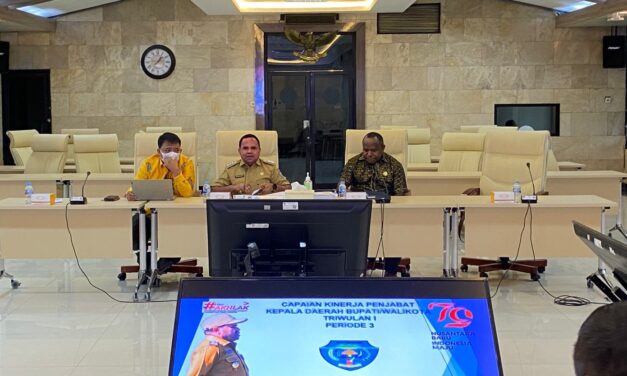 Itjen Kemendagri Apresiasi Capaian Kinerja Penjabat Bupati Tolikara Marthen Kogoya Terutama Suksesnya Agenda Pilkada 2024