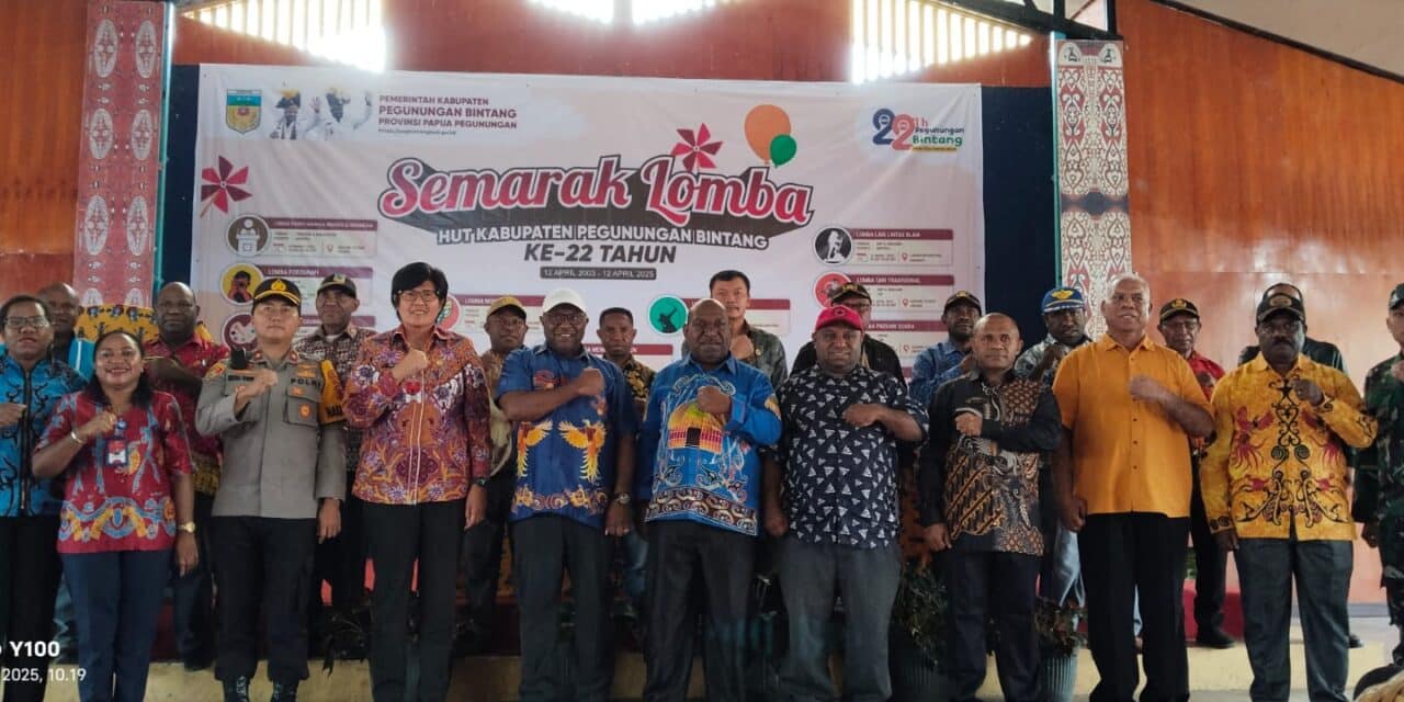 Sekda Jeni Resmi Buka Semarak Lomba Meriahkan HUT Pegubin Ke-22