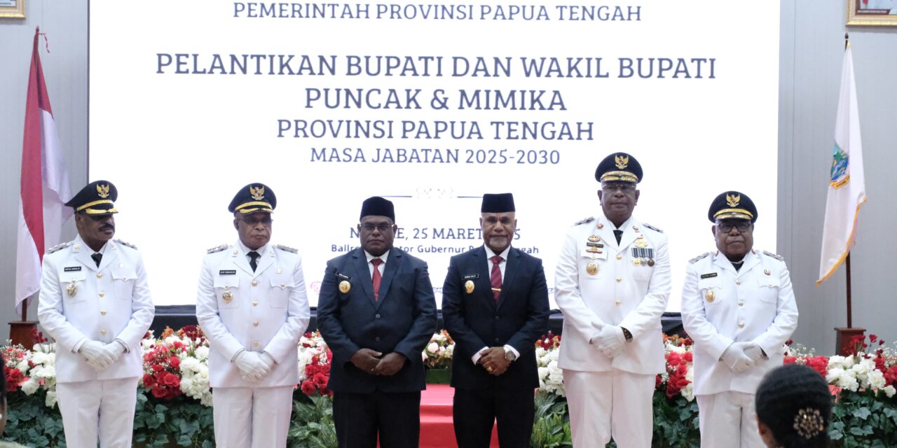 Gubernur Meki Nawipa: “Papua Tengah Harus Terbang, Kita Harus Kolaborasi”