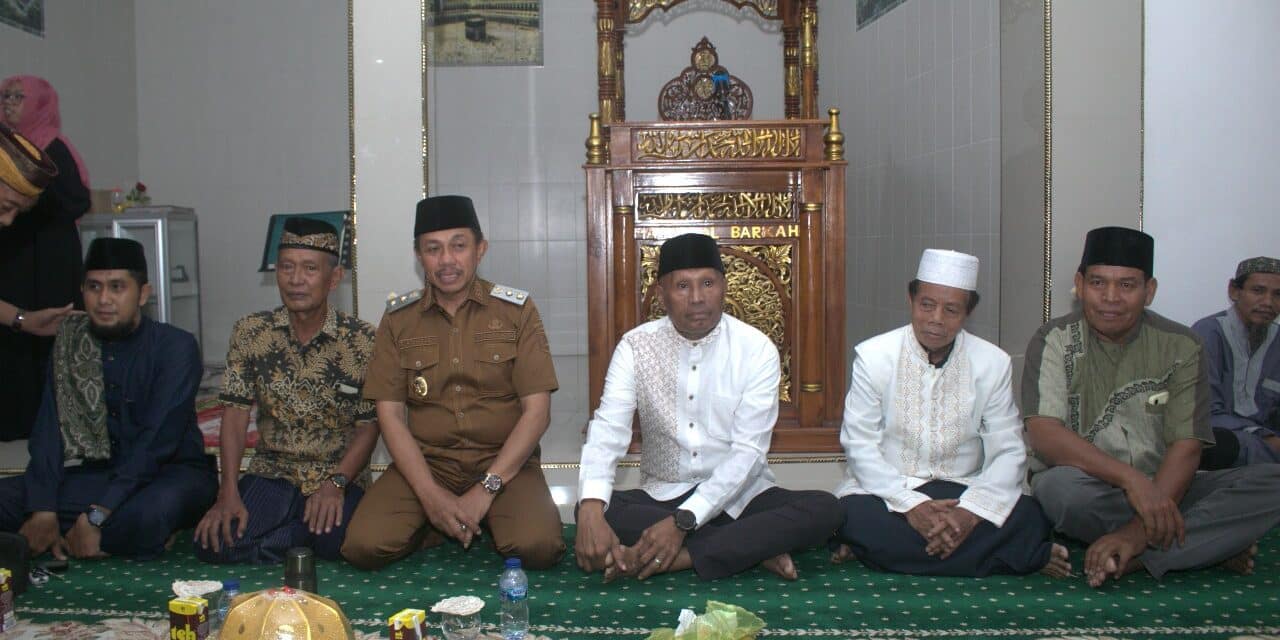 BTM Hadiri Peringatan Malam Nuzulul Qur’an di Masjid Al Barkah Hamadi Tanjung