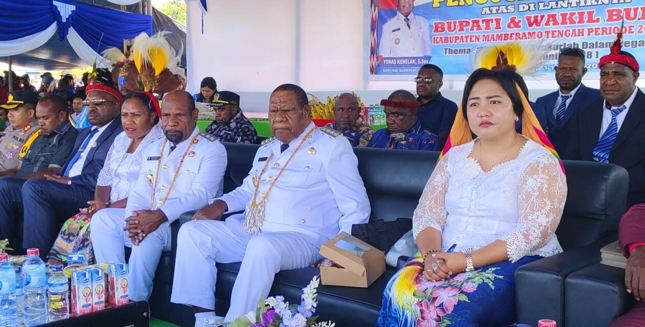 Bupati Yonas Kenelak Ajak Semua Pihak Bersatu Bangun Mamberamo Tengah