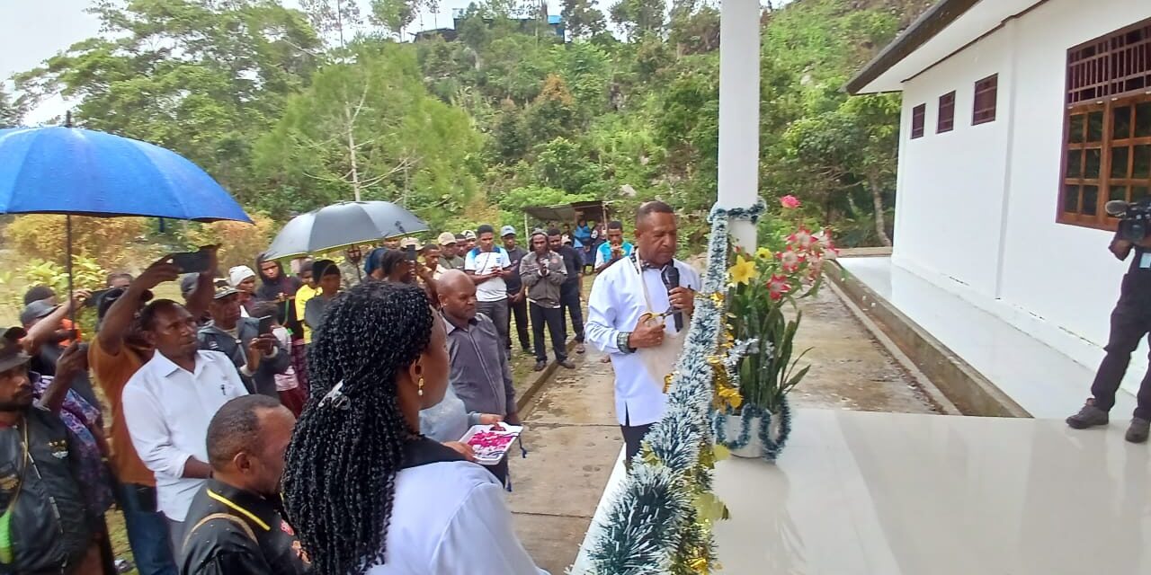 Bupati Spei: “Saya Percaya Dari Asrama GIDI Ini Akan Lahir Generasi Pegunungan Bintang Berkualitas”