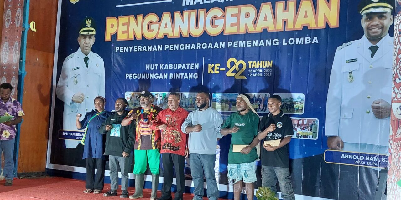 Malam Penganugerahan Para Pemenang Lomba Menutup Rangkaian HUT Pegubin Ke-22
