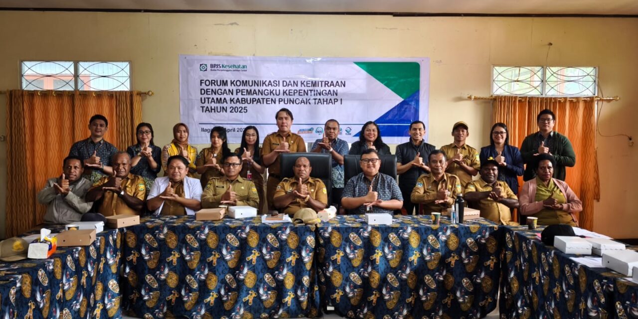 Pemda Puncak Tegaskan Komitmen Sediakan Angggaran Pelayanan Kesehatan Gratis Warganya Lewat BPJS