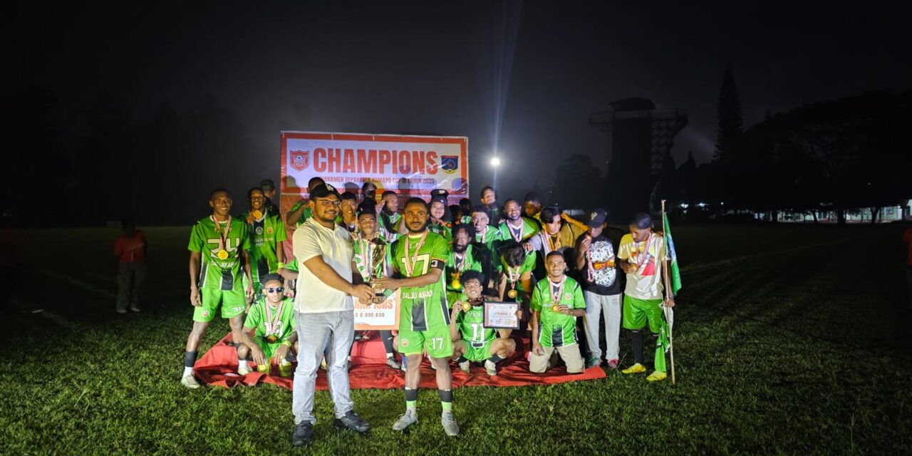 Anggota DPR RI Arif Uopdana Resmi Tutup Turnamen Komapo Cup III di Salatiga