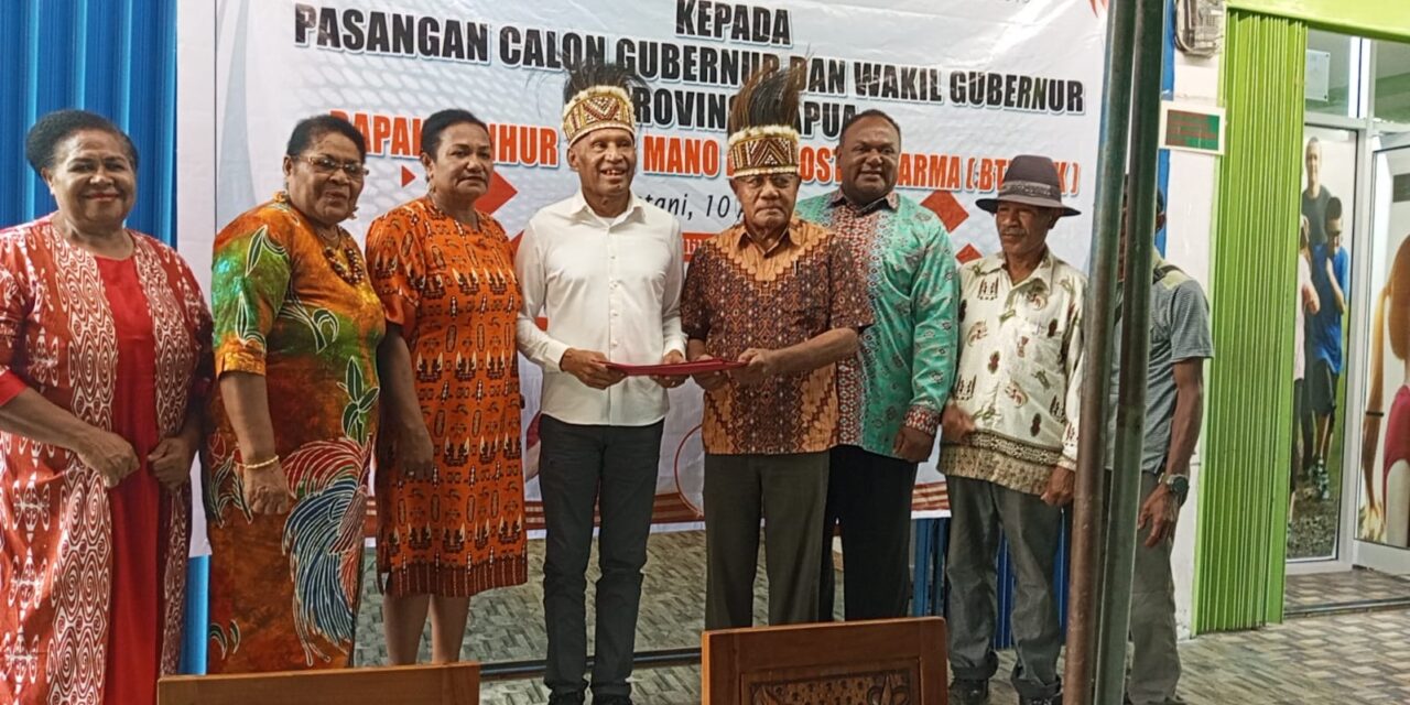 Ikatan Perempuan Asal Sentani Deklarasi Dukung BTM-CK