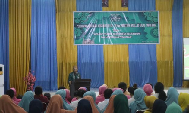 Hadiri Harlah ke-79 Muslimat NU Di Serui, BTM Berharap Kebersamaan Terus Terjaga