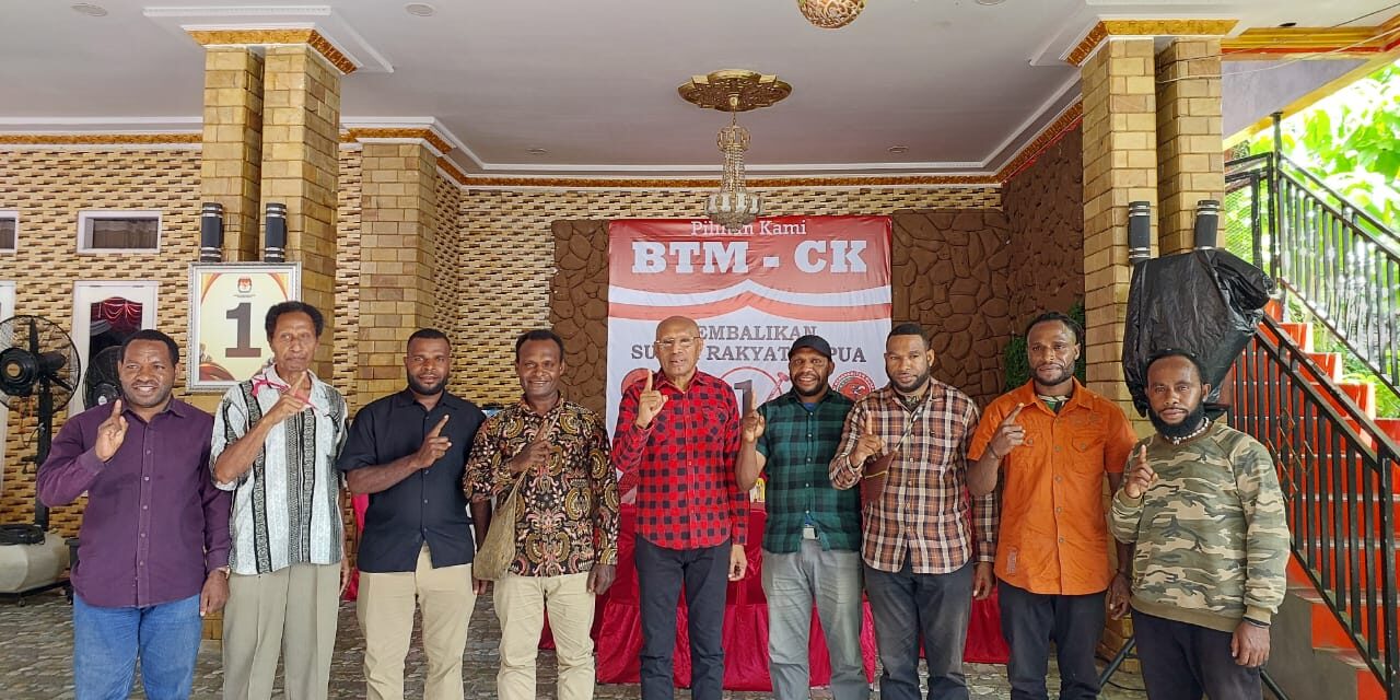 Relawan Koteka Bersatu Nyatakan Dukungan untuk BTM-CK