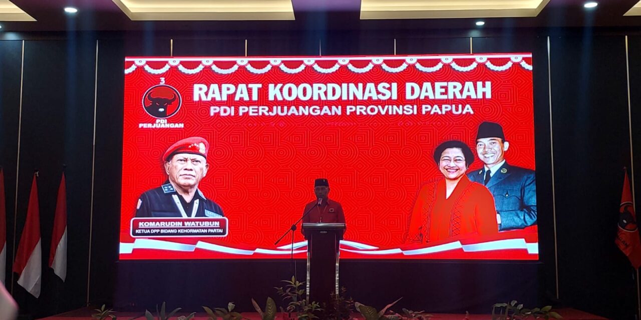 Rakorda PDIP Papua Momen Kebangkitan Menuju Kemenangan Demi Rakyat Papua