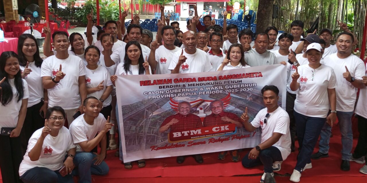 Komitmen Relawan Garda Muda Sang Maneta Menangkan BTM-CK