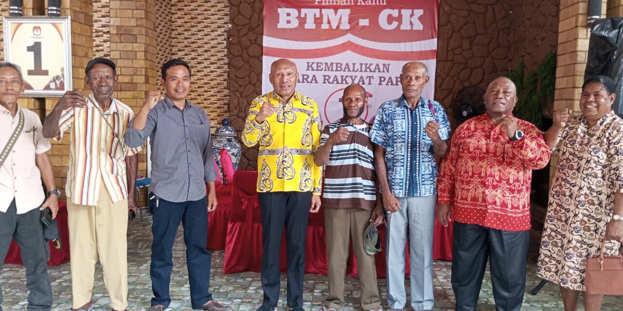 Sejumlah Tokoh Agama, Adat dan Nusantara di Kabupaten Keerom Temui dan Dukung BTM-CK