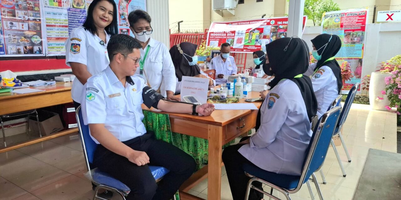 Di Sela-Sela Rakerkesda, Dinkes Papua Tengah Buka Layanan Pemeriksaan Kesehatan Gratis Bagi ASN