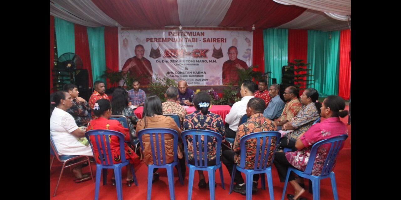 Majelis Daerah Pentakosta Papua Nyatakan Sikap Mendukung BTM-CK di PSU Pilkada Papua