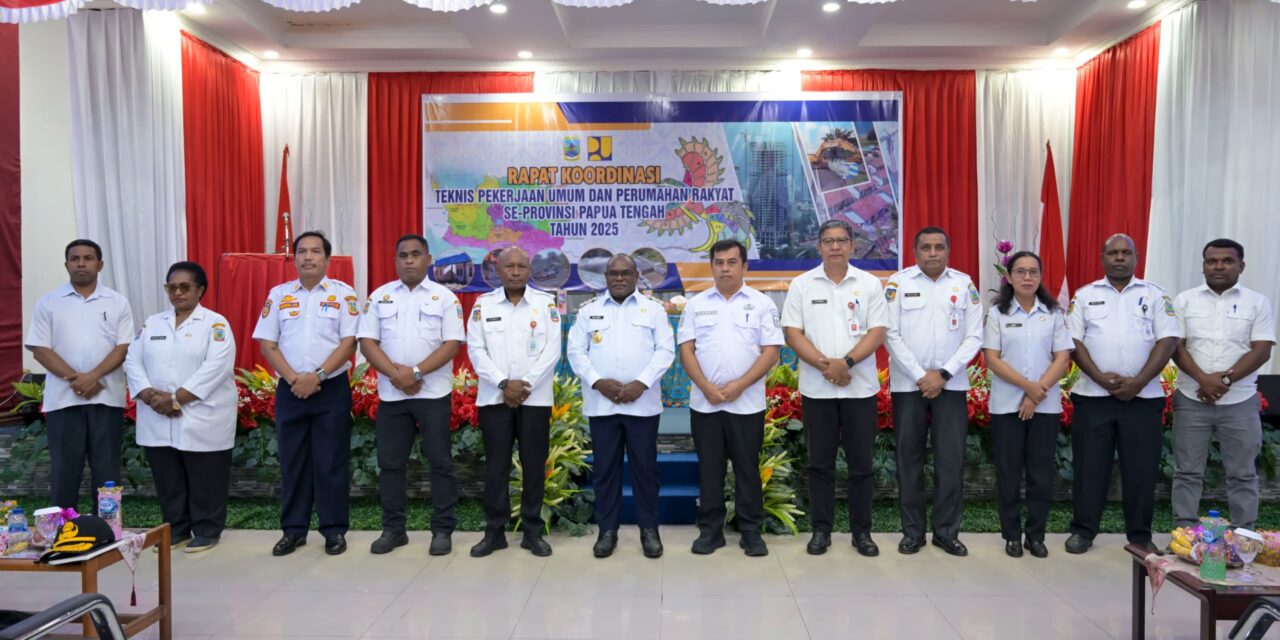 Buka Rakortek PUPR, Gubernur Meki Ingatkan Perencanaan Tata Ruang Harus Pertimbangkan Sejumlah Aspek