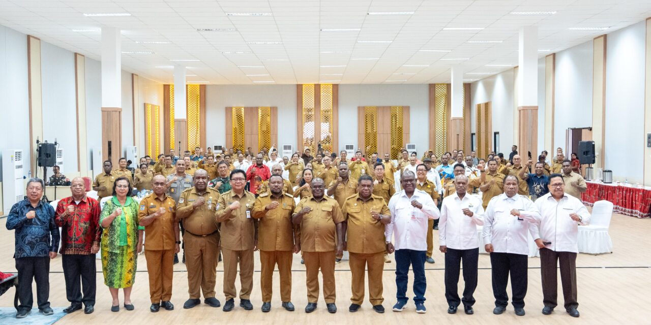 Gubernur Meki Nawipa: “Mari Perkuat Kolaborasi Pastikan Kebijakan Otsus Berdampak Bagi Rakyat”