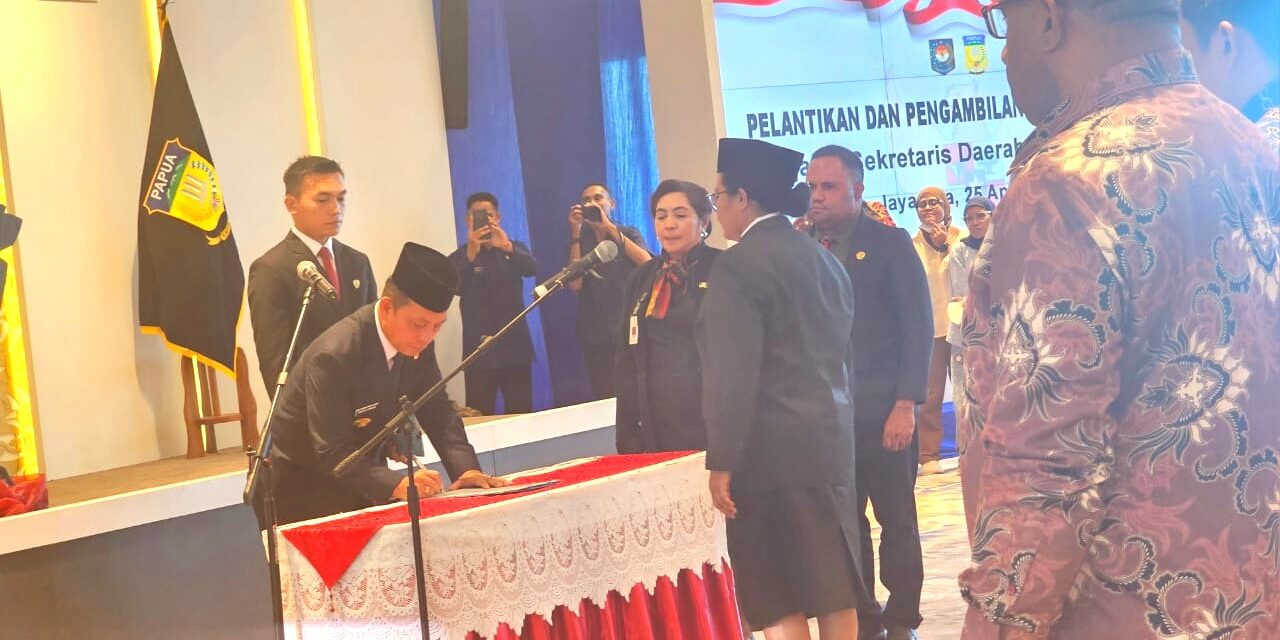 Suzanna Wanggai Gantikan Yohanis Walilo Jadi Penjabat Sekda Papua