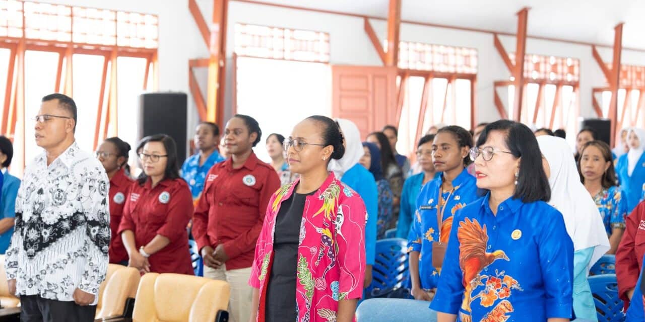 Bunda PAUD Papua Tengah Apresiasi Jasa Besar Para Guru TK Dalam Pendidikan di Tanah Papua