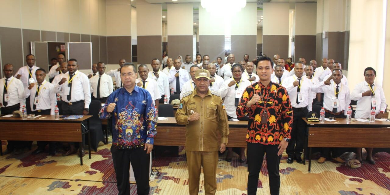 Sebanyak 34 Kepala Distrik Pegubin Ikut Diklat Kepamongprajaan Tingkatkan Kapasitas Kepemimpinan