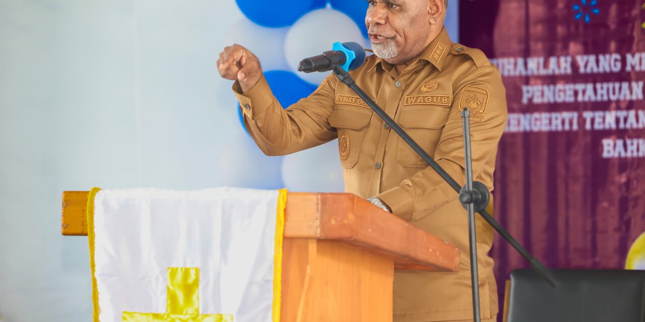 Wagub Deinas Geley: Pendidikan Adalah Kunci Masa Depan Papua Tengah