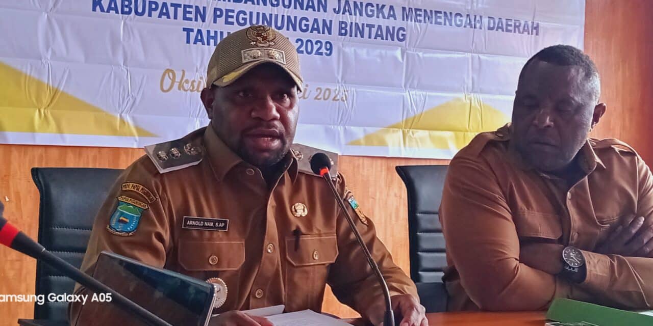 Dibuka Wabup Arnold Nam, Forum Konsultasi Publik Ranwal RPJMD Pegubin Hasilkan Lima Kesepakatan