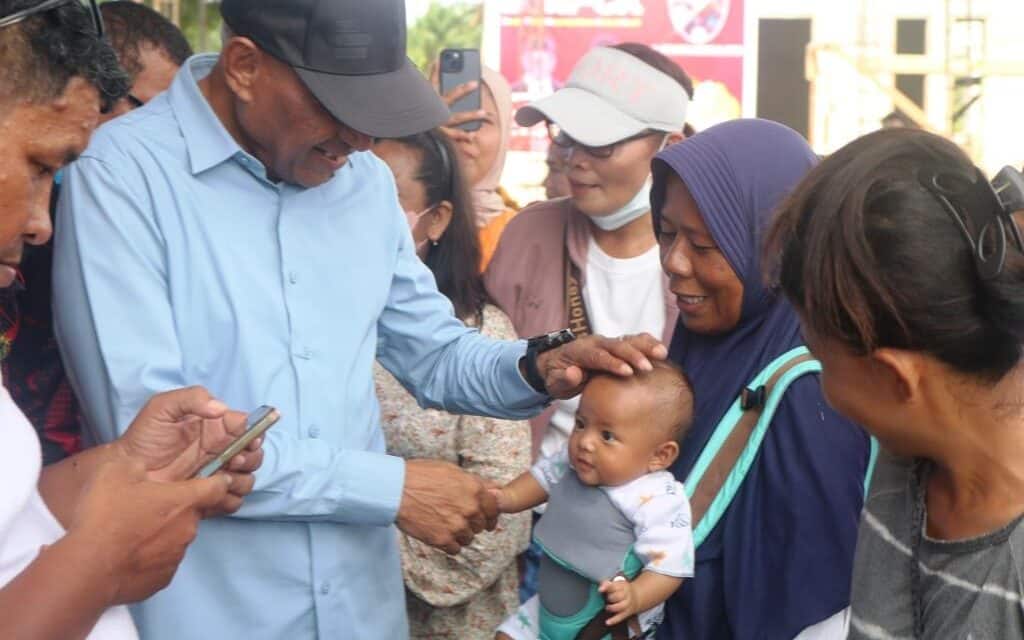 Hadiri Sosialisasi Rumah Gratis Prabowo-Gibran di Arso, BTM “Banjir” Dukungan
