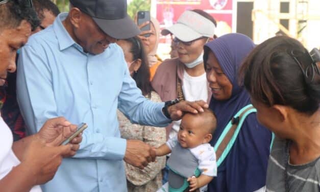 Hadiri Sosialisasi Rumah Gratis Prabowo-Gibran di Arso, BTM “Banjir” Dukungan