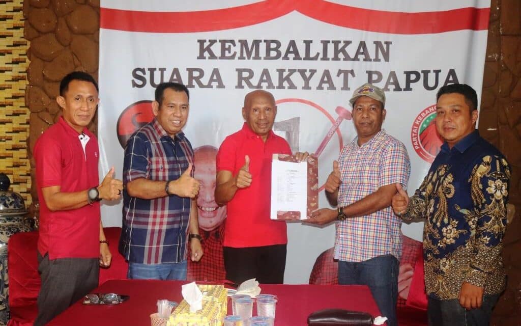 Jelang PSU Pilgub Papua, Relawan Sorban Solid Dukung BTM-CK