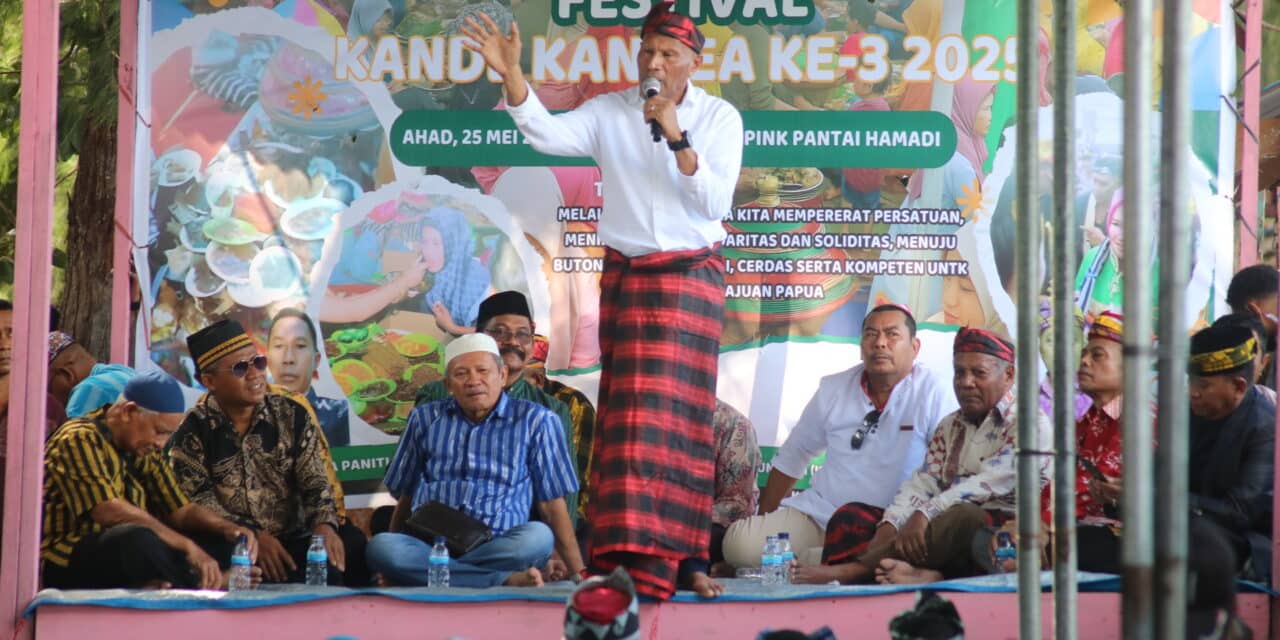 Hadiri Festival Kande Kandea, BTM-CK Panen Dukungan dari Warga Sulawesi Tenggara