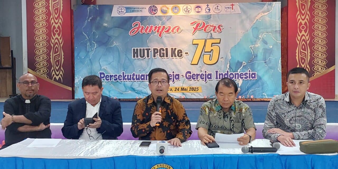 Gelar Ibadah Syukur HUT ke-75 di Jayapura, PGI Berharap Semua Denominasi Gereja Hadir