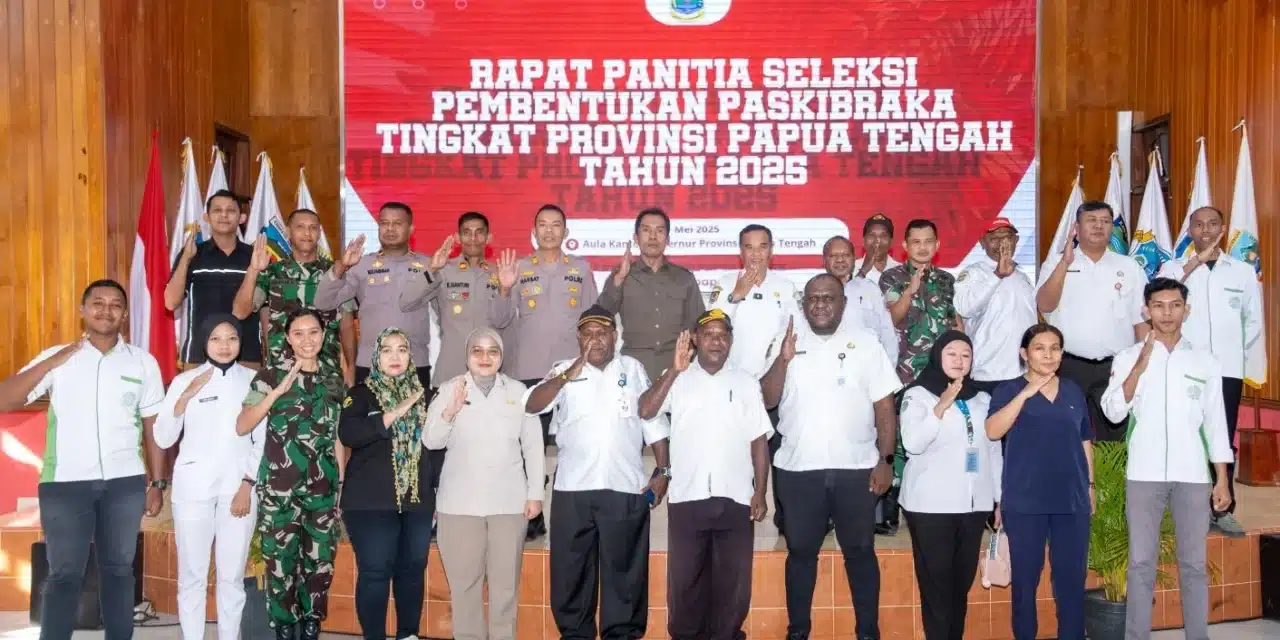 Paskibraka Papua Tengah Adalah Representasi Anak-Anak Bangsa Terbaik