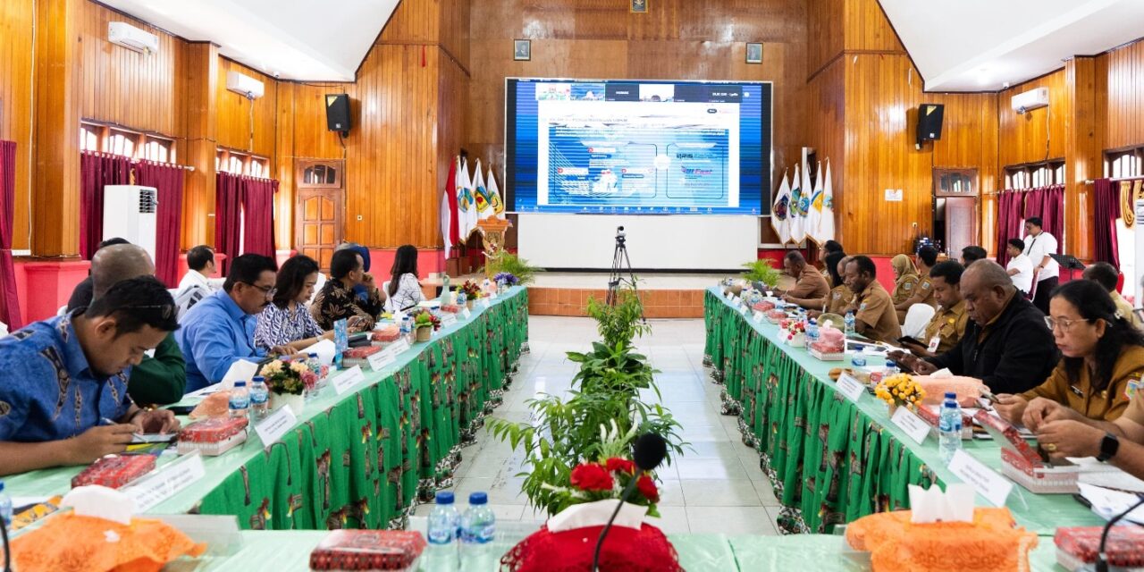 Pemprov Papua Tengah Gelar Rapat Pleno TPAKD Untuk Pemerataan Ekonomi Daerah
