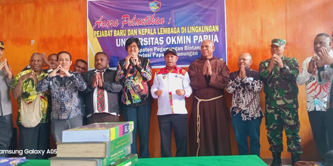 Bupati Spei Minta Para Warek Universitas Okmin Papua Harus Jujur dan Inovatif Majukan Kampus