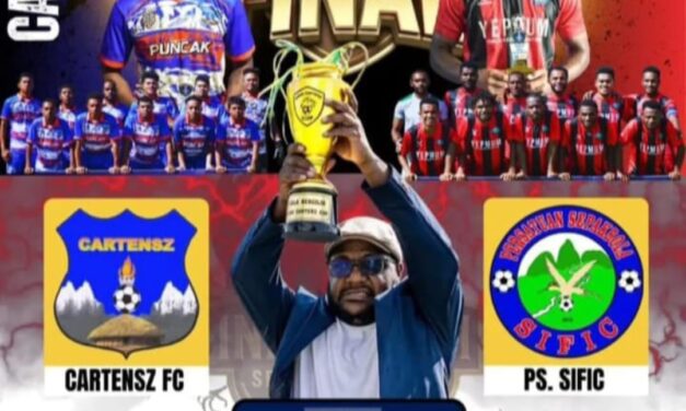 Menanti Jumpa Dua Jawara Liga IV Regional di Lapangan Kodim Nabire