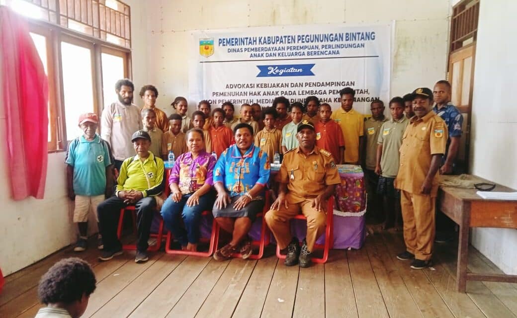DP3AKB Pegubin Komitmen Pastikan Hak-Hak Anak Okbemtau Terpenuhi