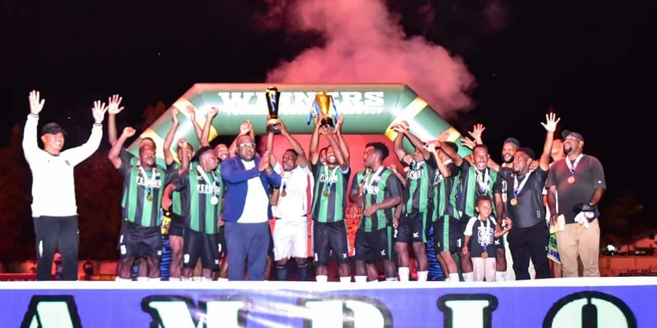 Sukses Juarai Turnamen Badai Cartenz Cup V di Nabire, PS Sific Siap Boyong Trophy Ke Oksibil
