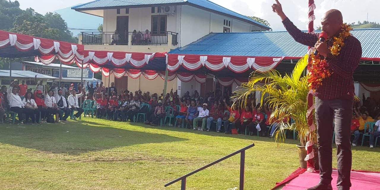 Terima Dukungan Relawan Bintang Papua; BTM: “Tawarkan Program, Bukan Sebar Hoaks”