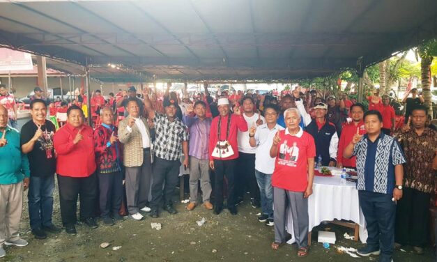 Hadiri Deklarasi Garda Muda Sangmaneta Kabupaten Jayapura, BTM “Banjir” Dukungan