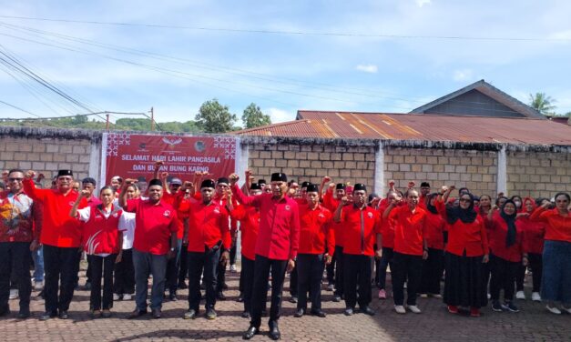 Irup Peringatan Harlah Pancasila, BTM Tekankan Semangat Pancasila dan Ajak Kader Raih Suara Rakyat di PSU Mendatang