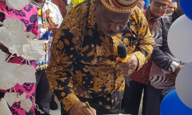 Bupati Yahukimo Resmikan dan Hibahkan Asrama Mahasiswa GIDI pada Yasumat