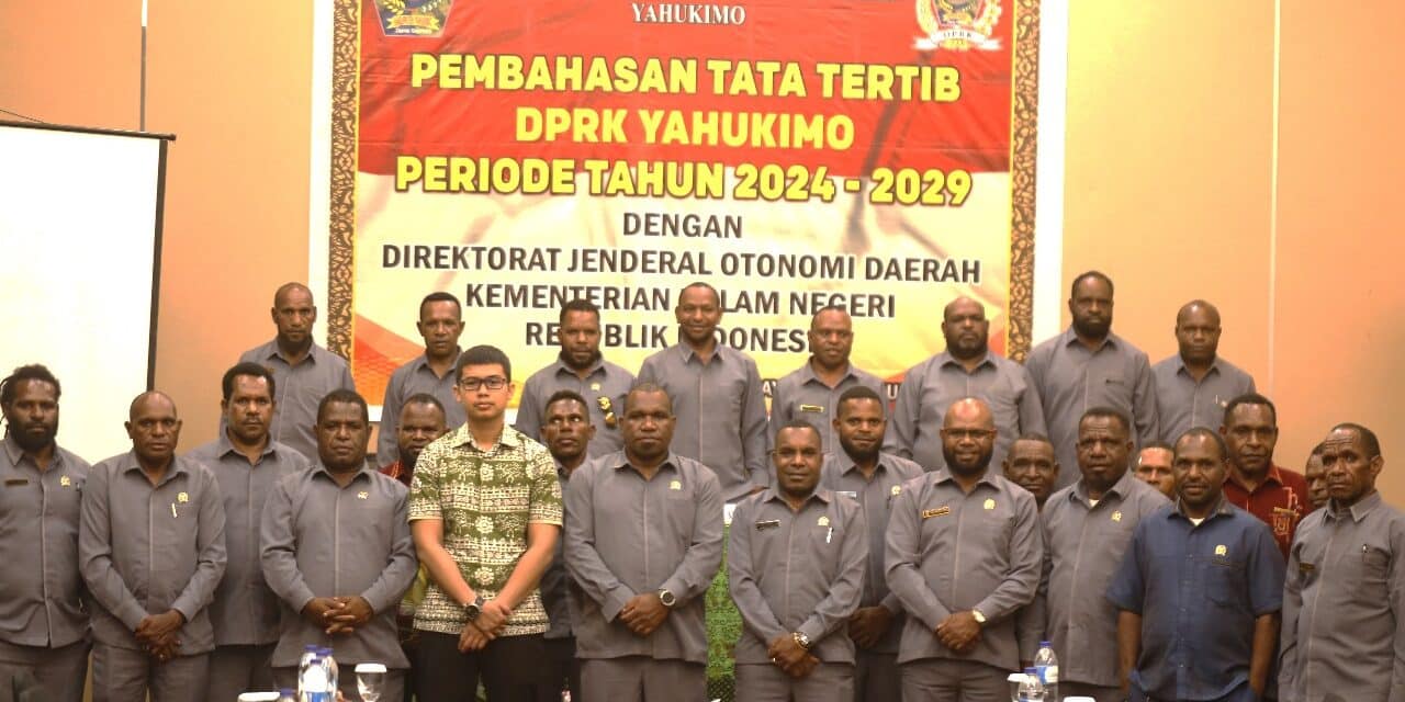 Alat Kelengkapan Dewan Terbentuk, DPRK Yahukimo Siap Kawal Kebijakan Pemerintah Daerah