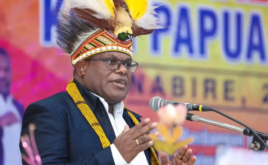 Gubernur Meki Nawipa Dorong KONI Papua Tengah Bina Atlet Lokal dan Seleksi Cabor Unggulan