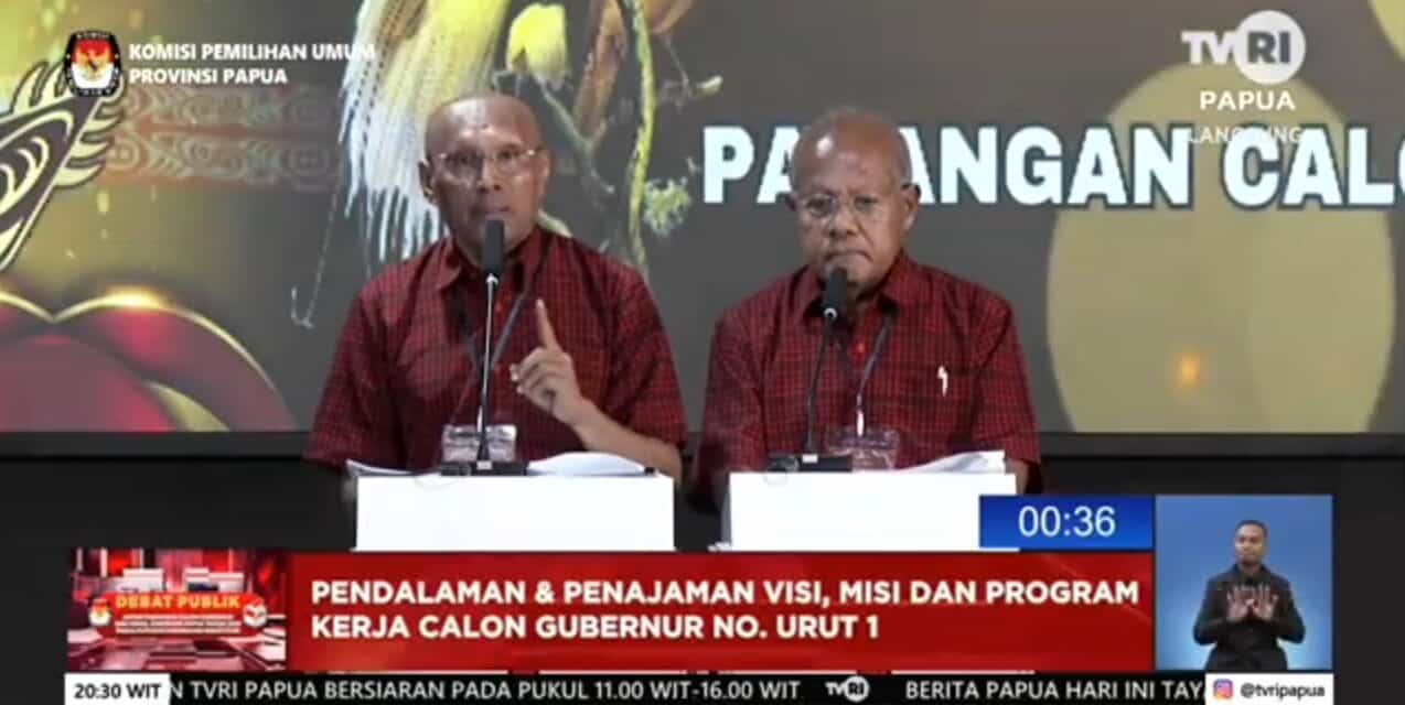 Debat Publik Pilkada Papua: BTM-CK Unggul, Kuasai Materi dan Tunjukkan Visi Nyata