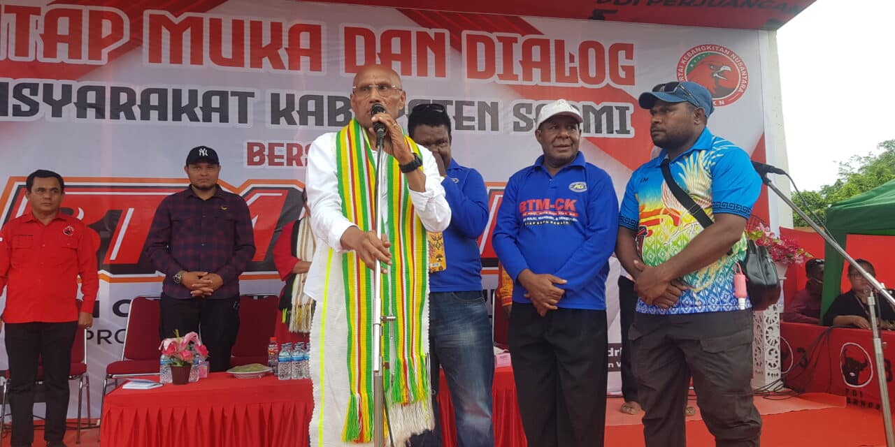 BTM Tegaskan Perumpamaan Dalam Gerakan Politik Jaga Basis Suara Ala Tanah Tabi 