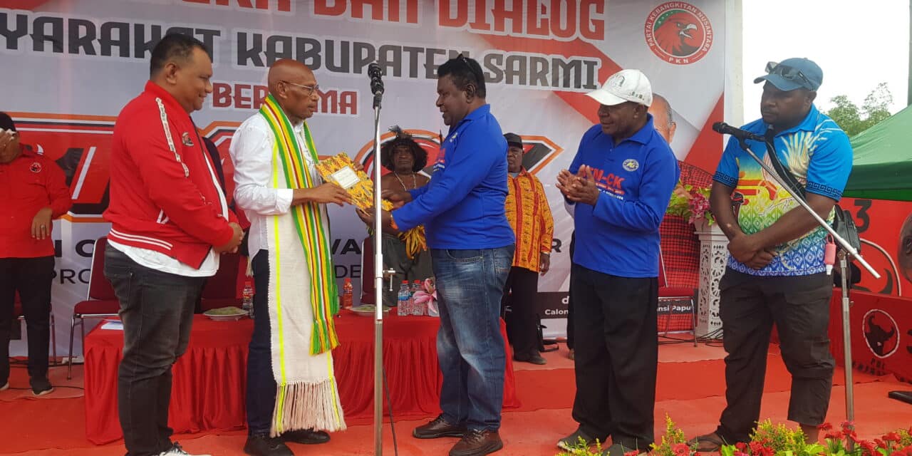 BTM Paham Cara Majukan Sarmi,  Masyarakat Sepakati Dukungan BTM-CK Pimpin Papua