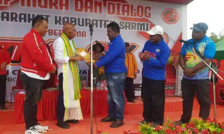 BTM Paham Cara Majukan Sarmi, Masyarakat Sepakati Dukungan BTM-CK Pimpin Papua