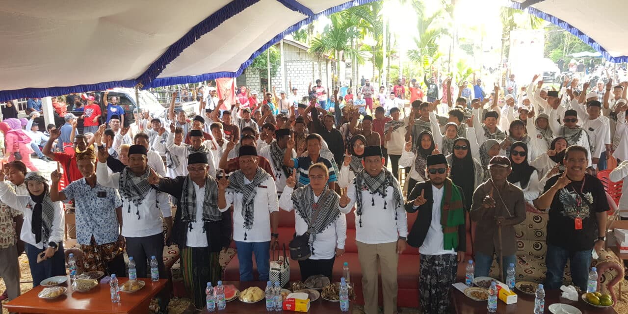 Relawan Sorban Papua bersama Warga Keerom Deklarasi Dukung BTM-CK Pimpin Papua