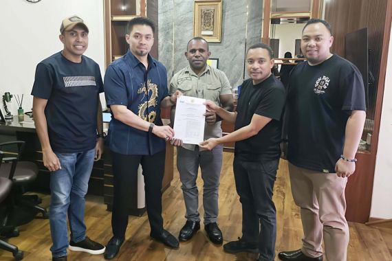 Sedek Bahta Cs Ditunjuk Jadi Pengurus Caretekar Siapkan Musda KNPI Papua Tengah